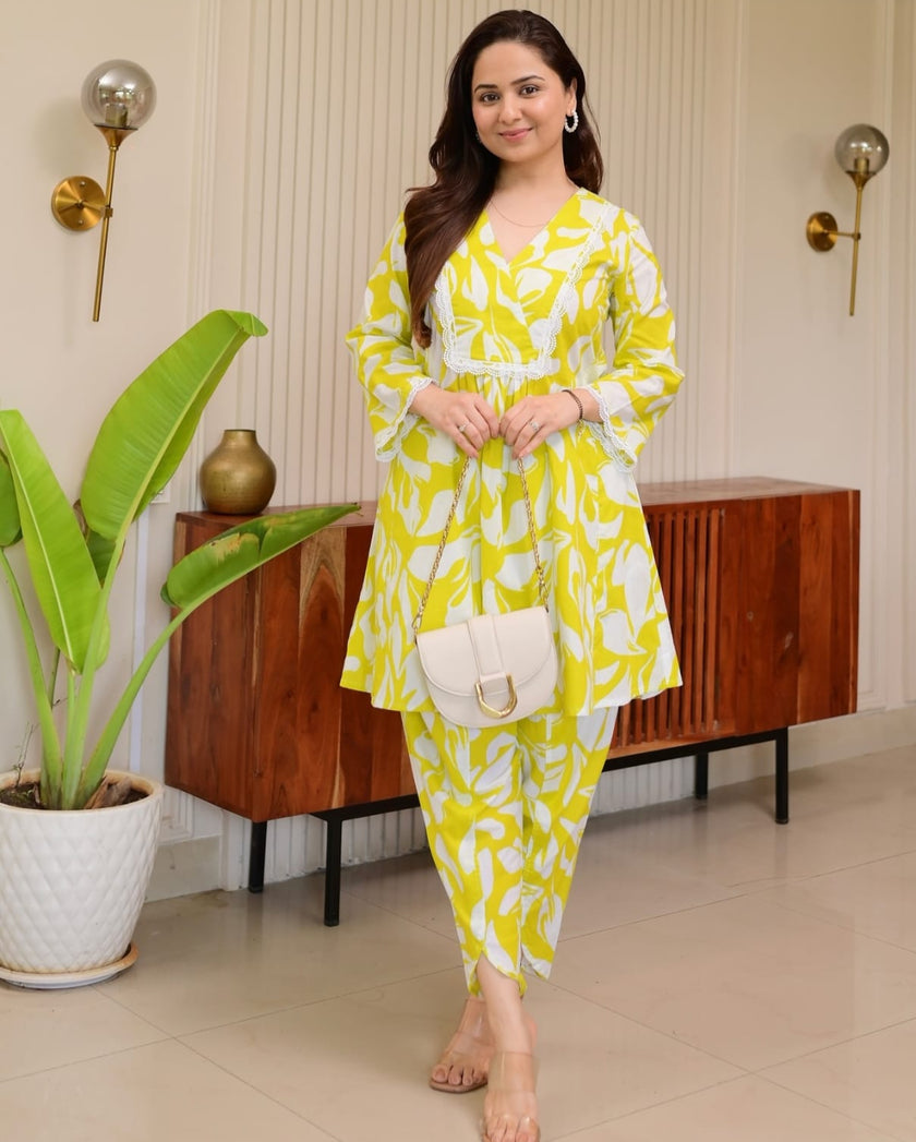 LEAFY BLISS CO-ORD SET
