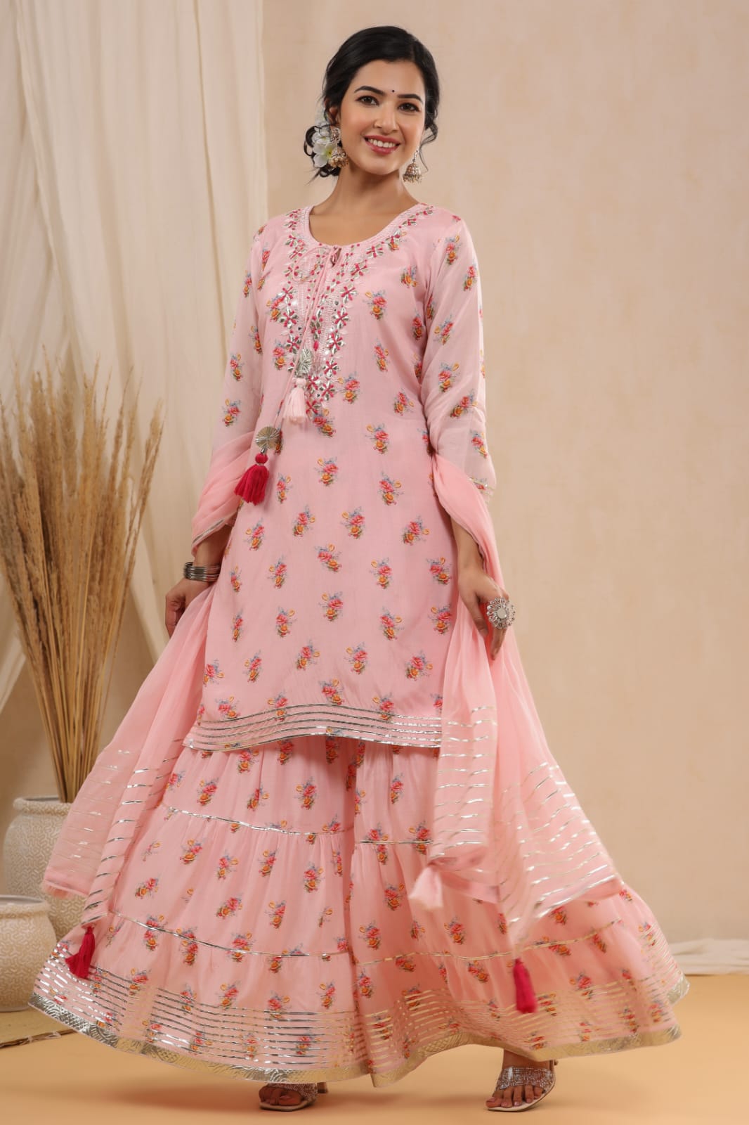 DESIGNER ETHNIC SHARARA SET