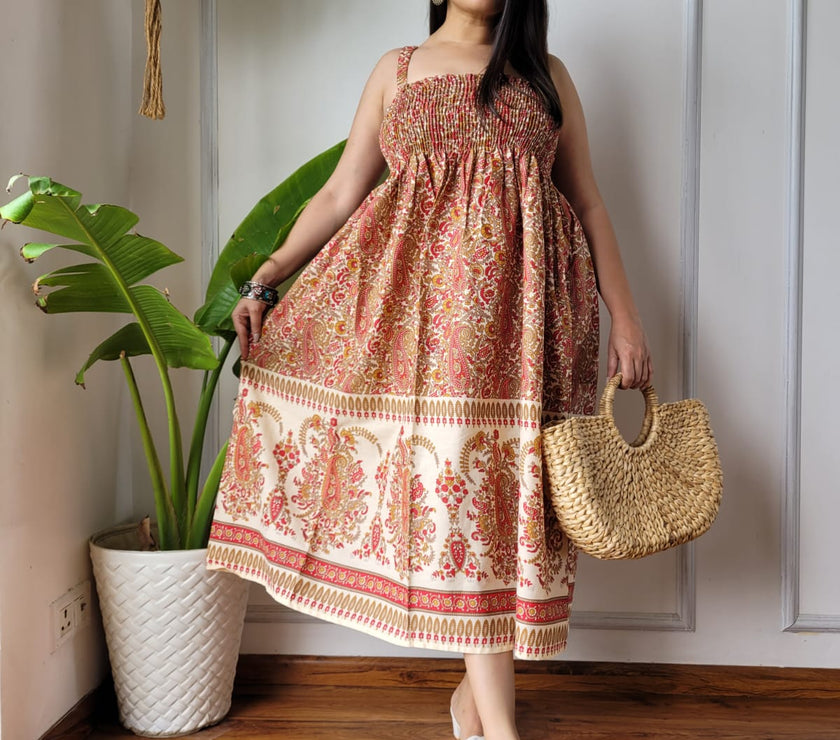 WOMEN WESTERN WRAP DRESS