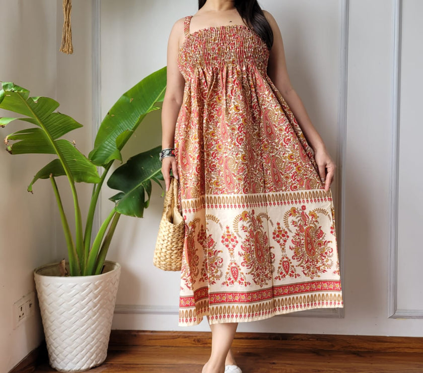 WOMEN WESTERN WRAP DRESS