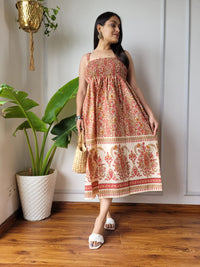 WOMEN WESTERN WRAP DRESS