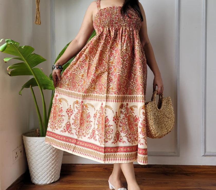 WOMEN WESTERN WRAP DRESS