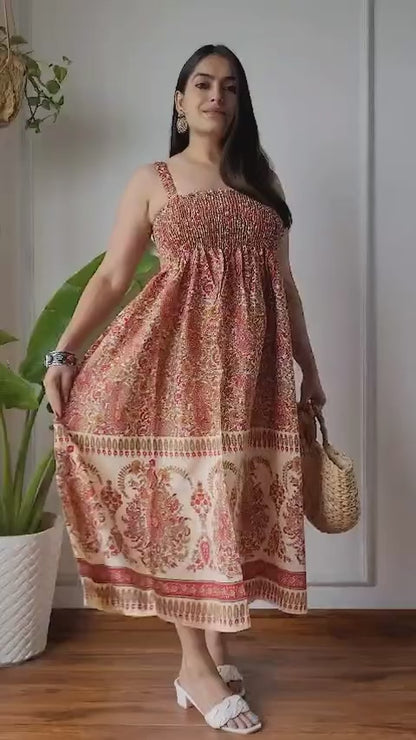 WOMEN WESTERN WRAP DRESS